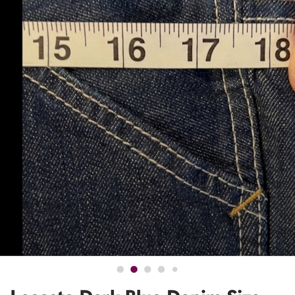 Lacoste Women's Blue Jeans - Picture 2 of 7